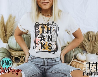 Give Thanks Png, Thanksgiving Png, Fall Sublimation Design, Thanksgiving Sublimation, Fall Sublimation Design, Fall Png, Thankful Png, Fall
