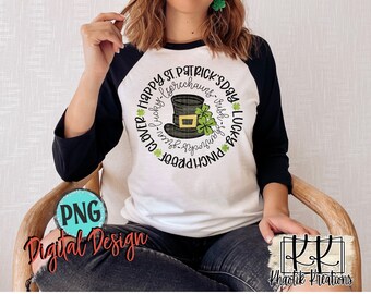 St Patricks PNG, St Patricks Day Quote Png, Leprechaun Hat, Clover PNG, Lucky PNG, Leprechaun Png, St Patricks Day Sublimation, Irish Png