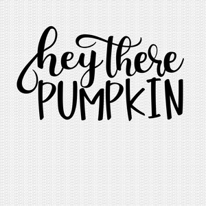 K&ouml;nnte beinhalten: Schwarz-wei&szlig;er handgeschriebener Text mit der Aufschrift "hey there PUMPKIN".