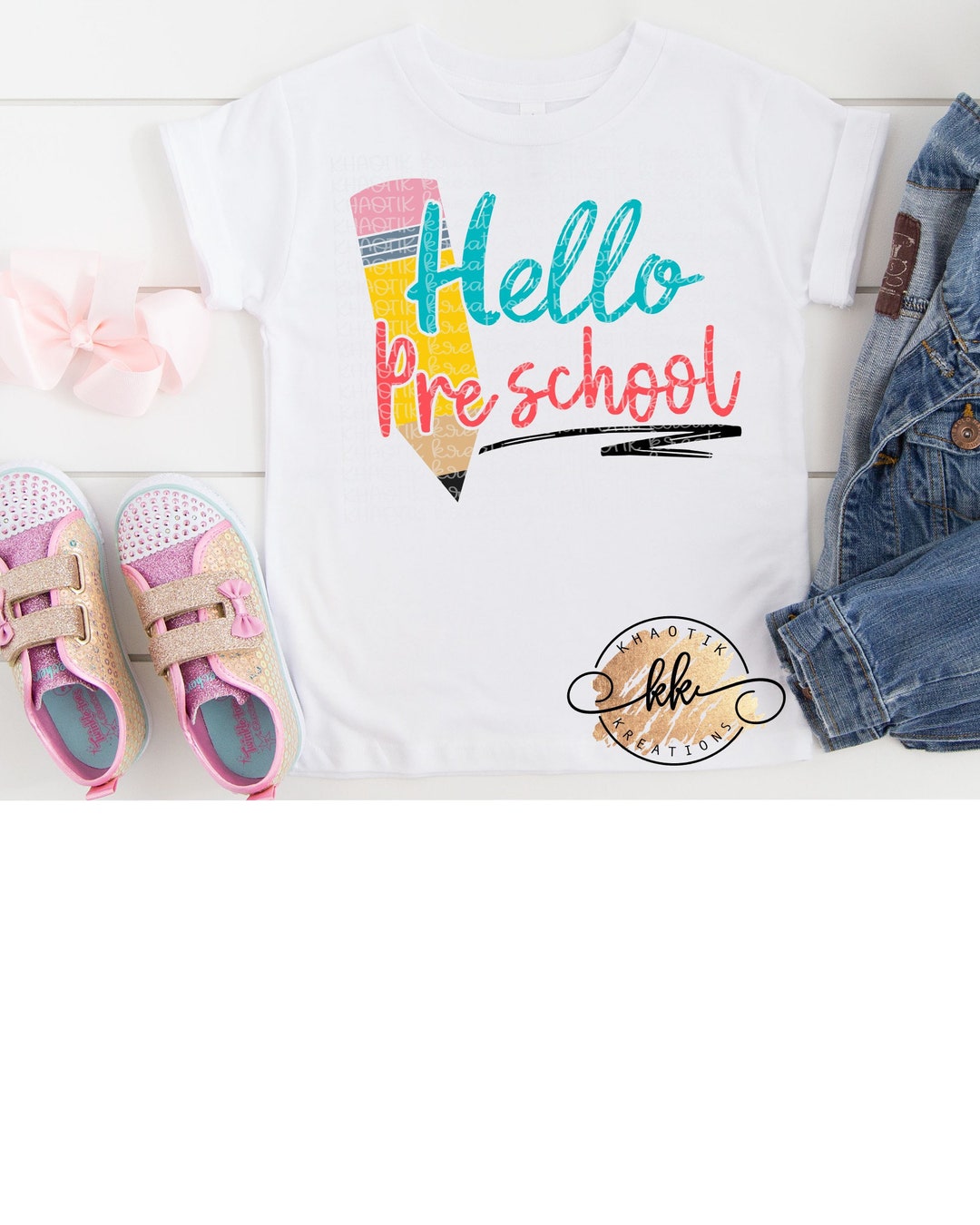 Hello Preschool Svg Back to School Svg Preschool Svg First Day of ...
