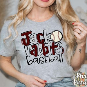Jackrabbits Baseball Svg, Sports Svg, Team Name, School Spirit, School Mascot, Team Mascot, Baseball, School Team Name, Jackrabbits
