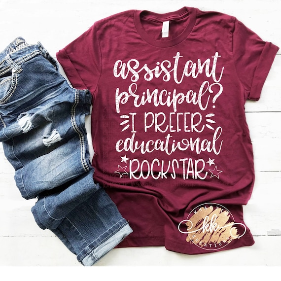 Assistant Principal Svg Assistant Principal I Prefer Etsy