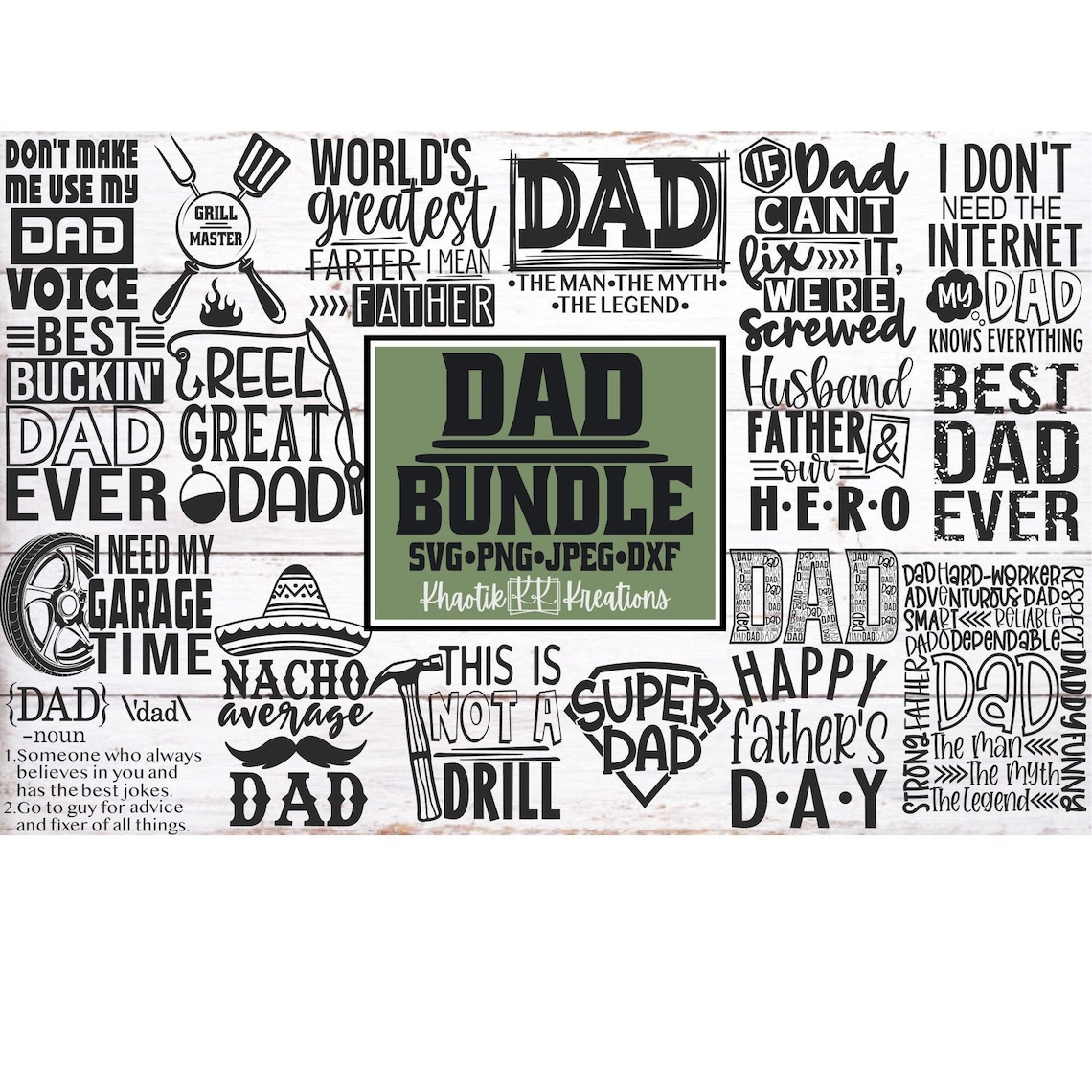Download Dad Svg Bundle Dad Svg Fathers Day Svg Bundle Fathers Day | Etsy