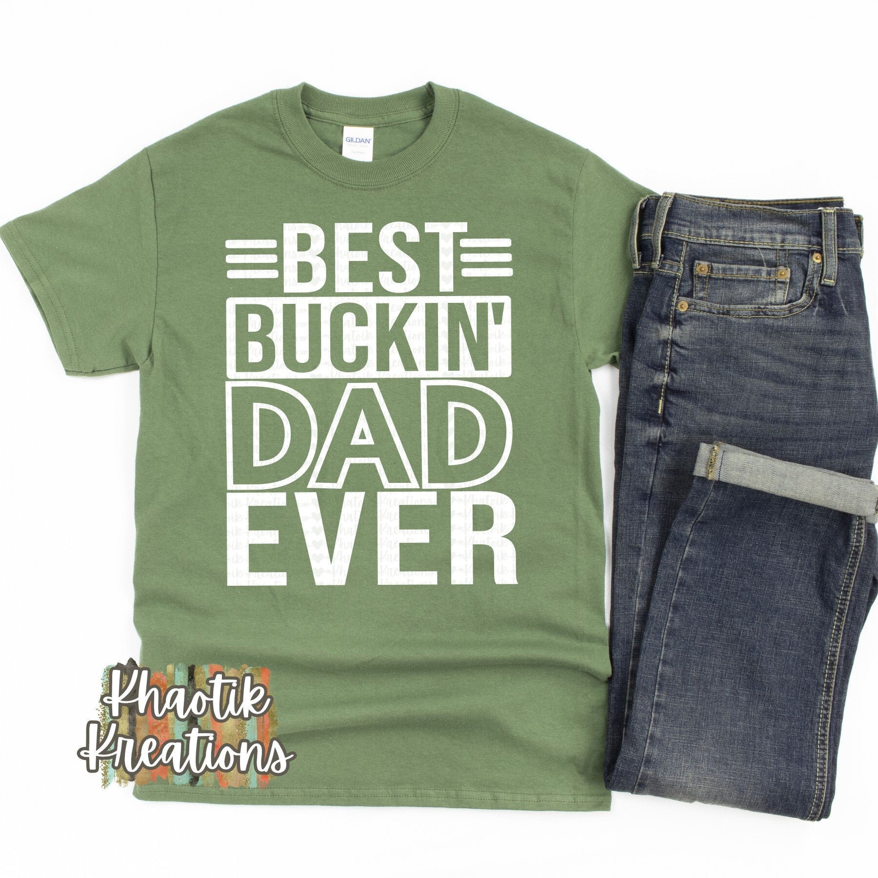 Best Buckin Dad Ever Svg Dad Svg Dad Hunting Svg Fathers | Etsy