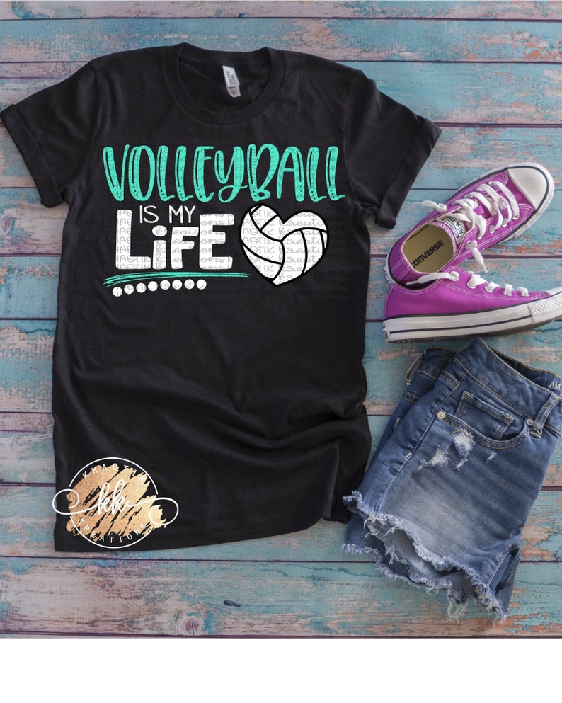 Volleyball Svg Volleyball is My Life Svg Volleyball Life Svg - Etsy