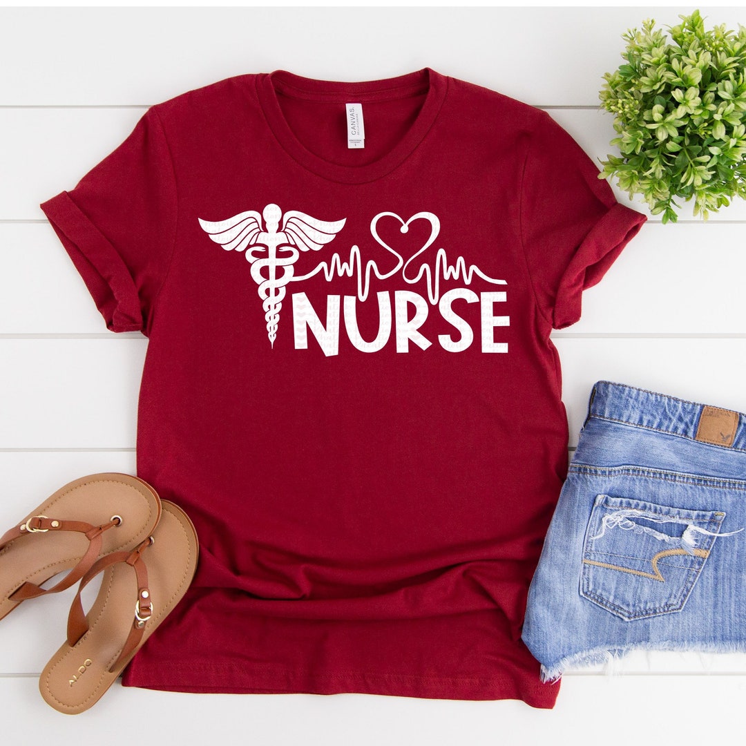 Nurse Svg, Nurse Stethoscope Svg, Heartbeat Svg, Stethoscope Svg 