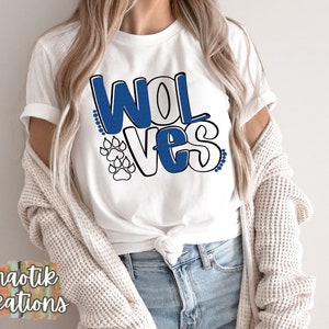 Wolves Svg, Football, Basketball, Sports Svg, School Name, School Spirit, School Mascot, Team Mascot, Wolves, Team Name, Wolves Mascot