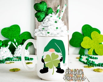 St Patricks Svg, St Patricks Day Gnome Svg, Lucky Svg, Clover, Shamrock, St Patricks Day Svg Designs, St Patricks Day Cricut Design
