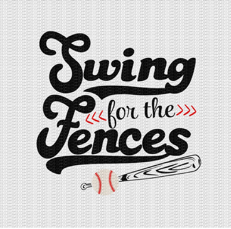 Swing for the Fences Svg Baseball Svg Baseball Life Svg - Etsy