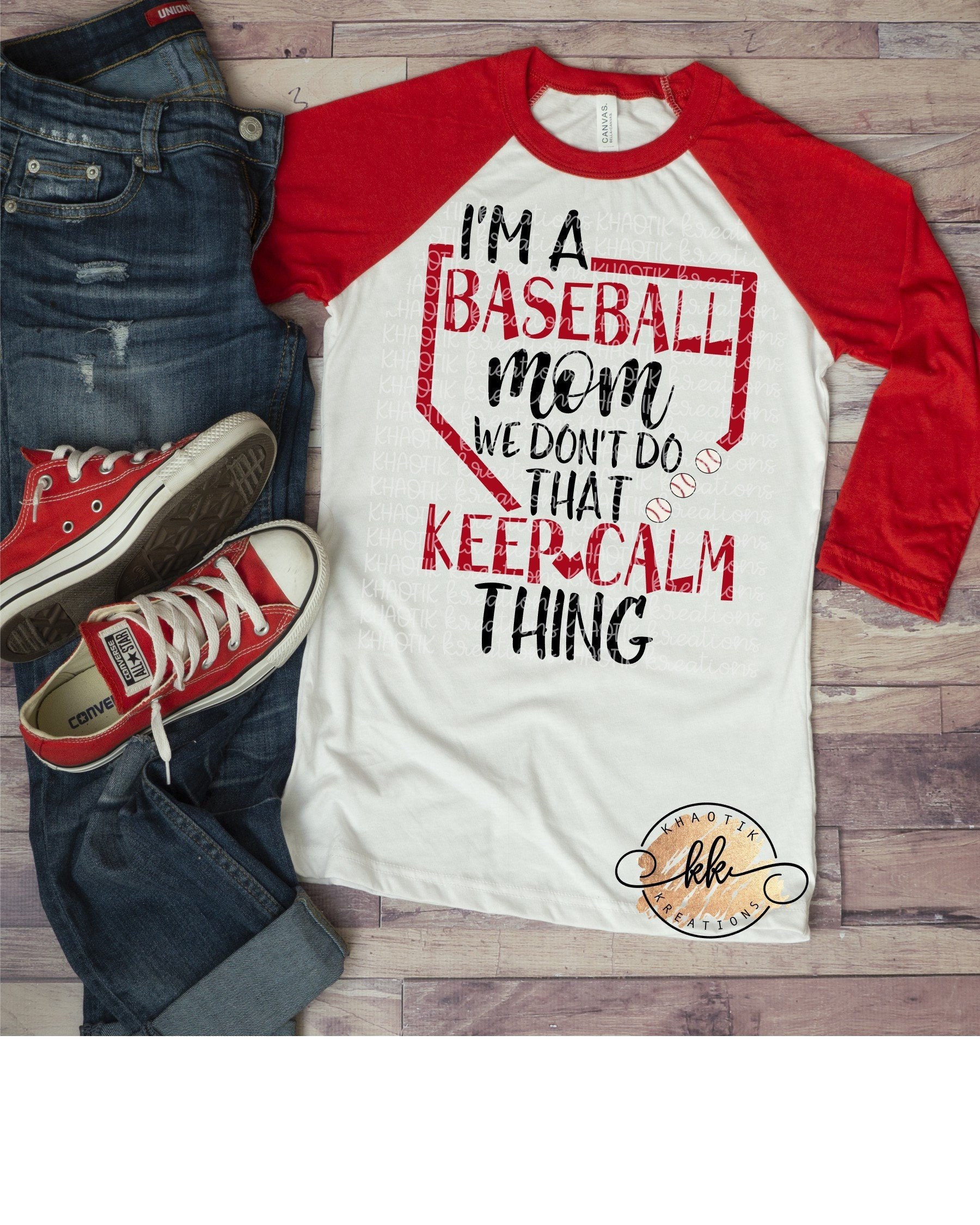I'm a Baseball Mom We Don't Do that Keep Calm Thing Svg Baseb…