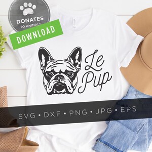 Funny Frenchie SVG Cute French Bulldog SVG File Frenchie Png French Bulldog Face Svg French Bulldog Png Dog Mom SVG | Funny Dog Svg Dxf