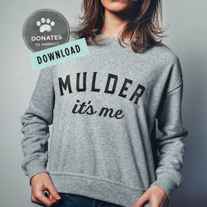 X-Files SVG | Mulder It&#39;s Me SVG Cut File | Mulder Svg Scully Svg for X Files Fan Funny TV show svg Funny Svg Funny 90s Svg Files for Cricut