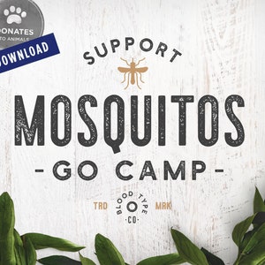 Funny Camping SVG Mosquito Svg Camper SVG Bugs Camisa de camping Svg Camping Clipart Summer Svg Happy Camper Svg Funny Saying Svg Camp Clip Art