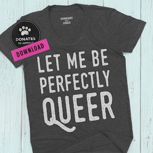 Lustige Gay Pride SVG | Perfekt Queer SVG | Lgbt Svg Lgbtq Svg für Shirt Mug Gay Pride Png Pride Cut File Gay Svg Pride Month Lustiger Spruch