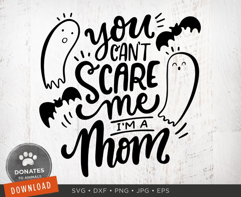 Mom Halloween SVG Halloween Saying SVG Halloween Clip Art Etsy