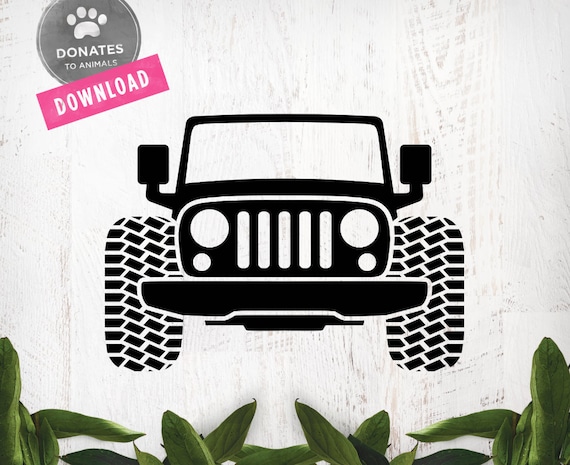 Download Jeep SVG Jeep PNG Jeep Clipart Cut File SVG Files Cricut | Etsy