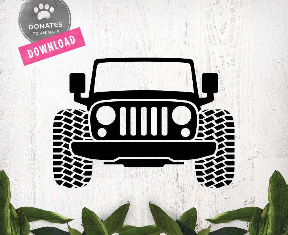 Download Jeep SVG Jeep PNG Jeep Clipart Cut File SVG Files Cricut ...