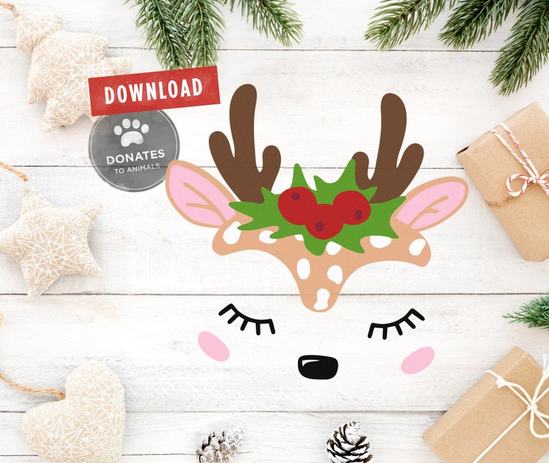 Free Free Baby Reindeer Svg 926 SVG PNG EPS DXF File