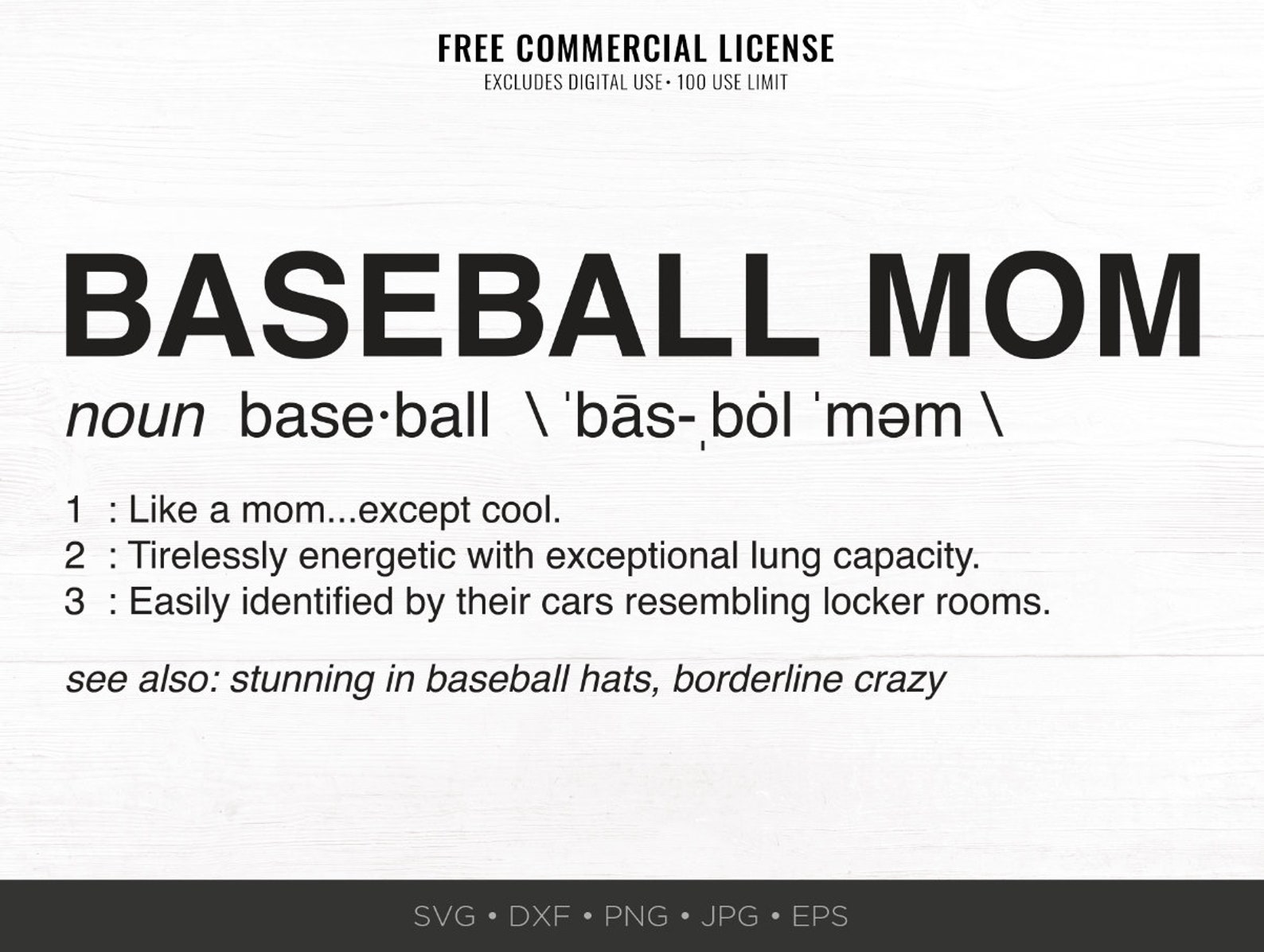 Baseball Mom SVG Funny Baseball SVG for Shirt Baseball Mom Etsy