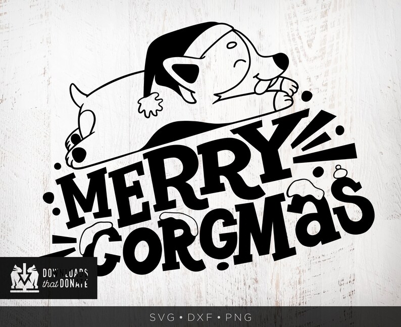 Merry Corgmas SVG Christmas Corgi SVG Funny Dog Christmas - Etsy Singapore