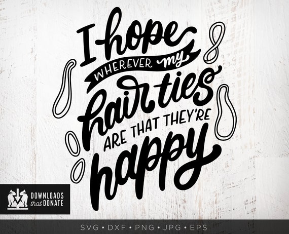 Drole De Cheveux Svg Drole De Dire Svg De Fichier Svg De Etsy France