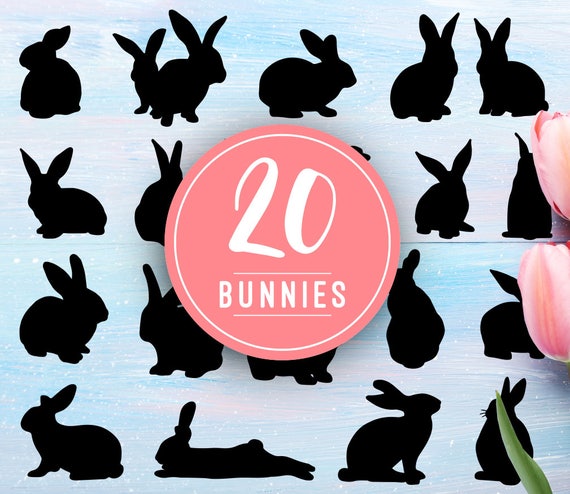 Download Rabbit Svg Bundle Bunny Svg Bundle Easter Svg Files Etsy