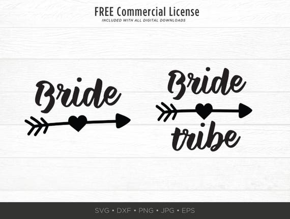 Bride Tribe Svg Bundle Bride Tribe Cut File Bride Cut File Etsy