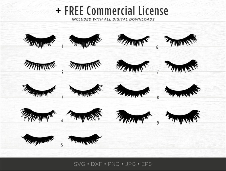 Download Lashes Svg Eyelashes Clipart Eyelashes Svg Bundle Eyes Svg Pack Cut File Dxf Files For Cricut Silhouette Fashion Gorgeous Girl Woman Clip Art Art Collectibles