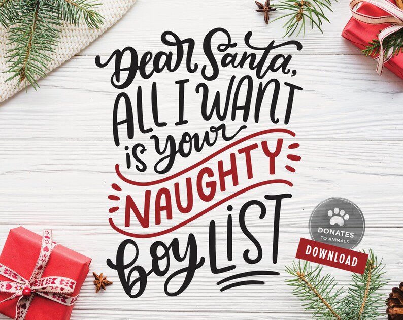 Ultimate List! 35+ Funny and Irreverent Christmas SVGs! Etsy Exclusive