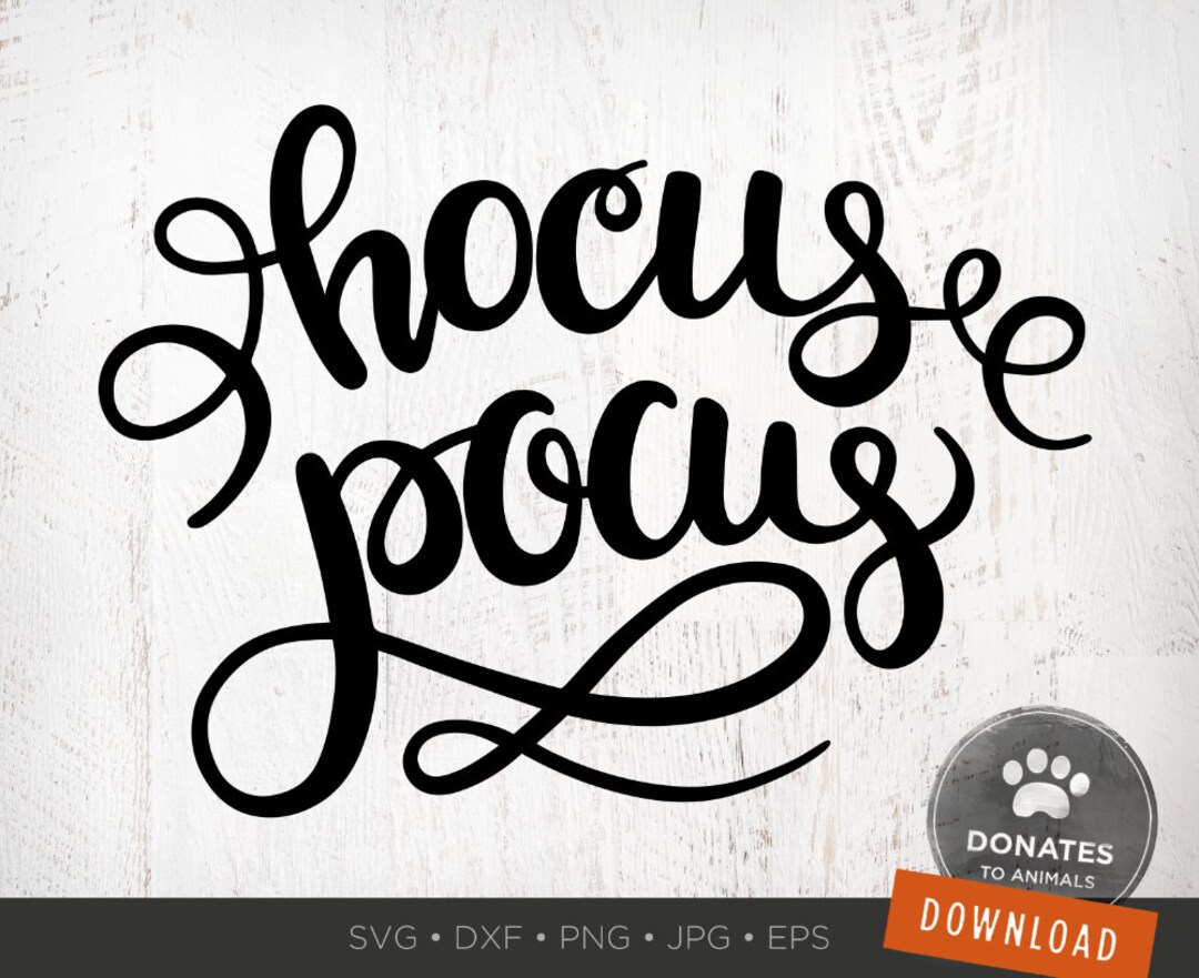 Hocus Pocus SVG | Halloween SVG | Hocus Pocus Clipart Halloween Sign ...