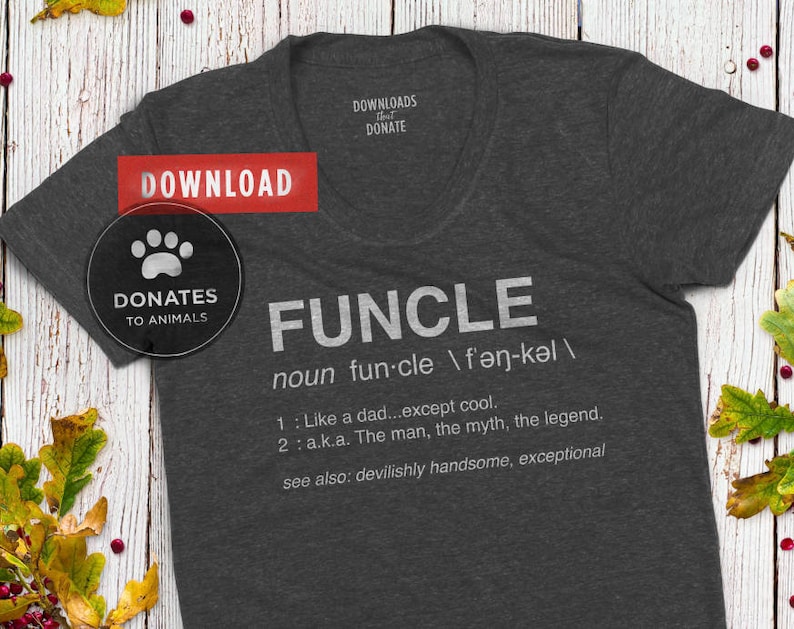 Funcle SVG Funny Uncle SVG Uncle Definition SVG Funkle | Etsy