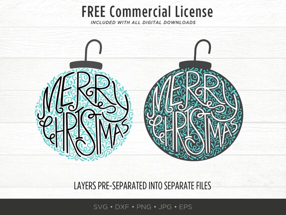 Download Free Christmas Svg Bundle Ornament Svg Christmas Saying Svg Etsy SVG Cut Files