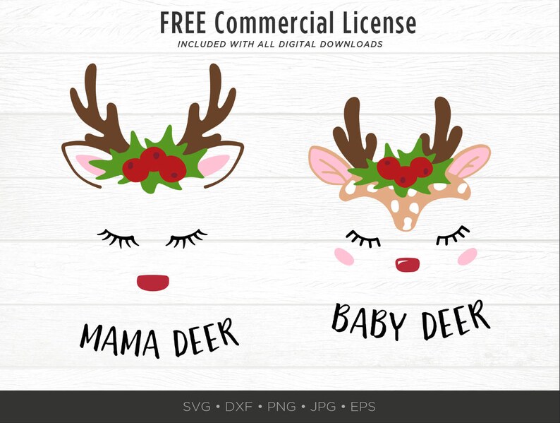 Free Free Mama Deer Svg 666 SVG PNG EPS DXF File