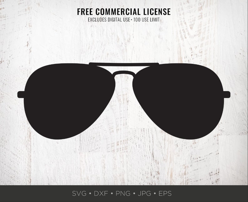Download Aviator Sunglasses SVG Aviators SVG Sunglasses Silhouette ...