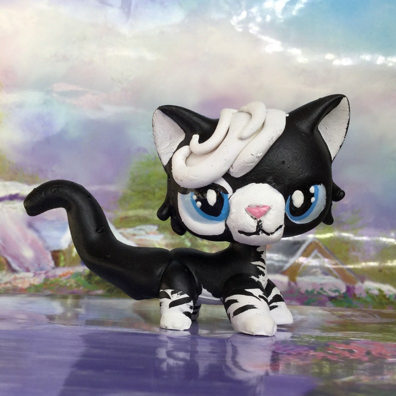 Littlest Pet Shop Cute Short Hair Warrior Cat Ooak Custom Etsy