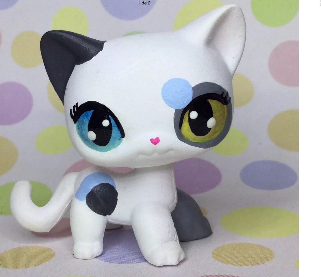 Littlest Pet Shop Cute, Short Hair, KITTY Cat Ooak Custom, Nice Etsy