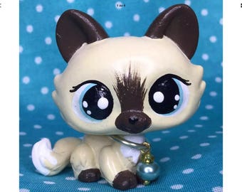 Littlest Pet Shop Cute, LPS crouching  KITTY Cat Ooak Custom, Nice