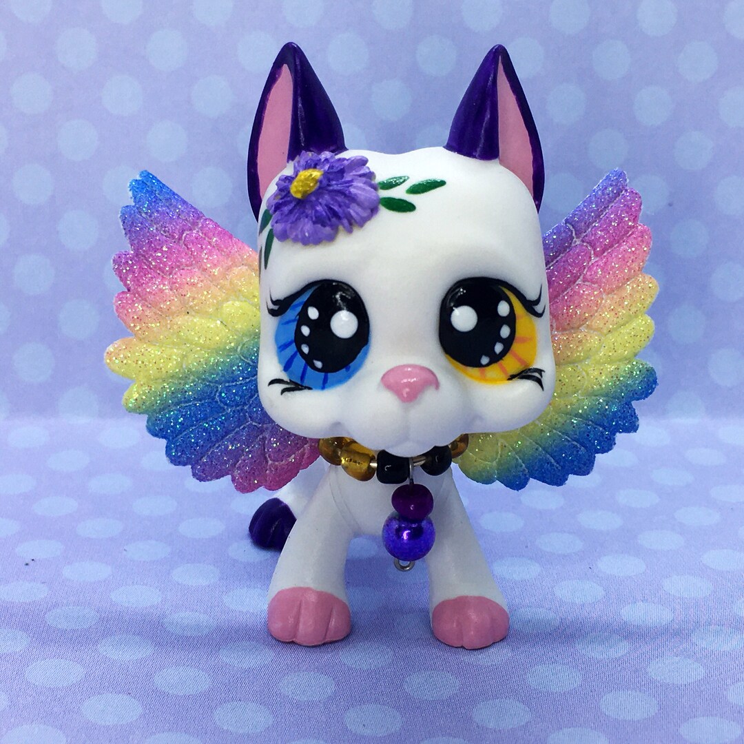 Littlest Pet Shop Cute Cute Great Dane DOG Ooak Custom - Etsy