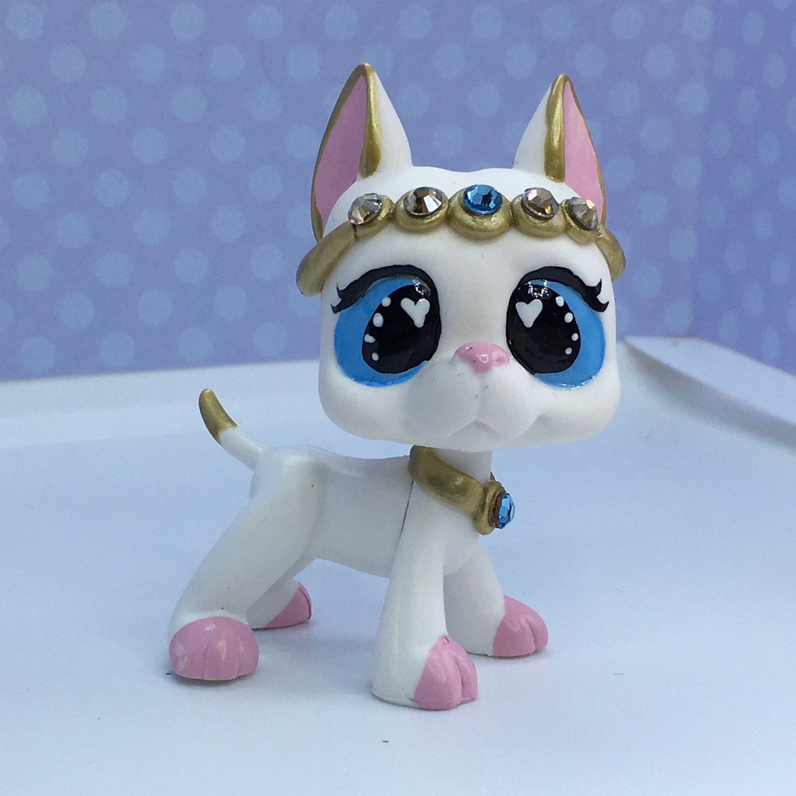 Littlest Pet Shop Cute Charming Great Dane DOG With Wings | Etsy