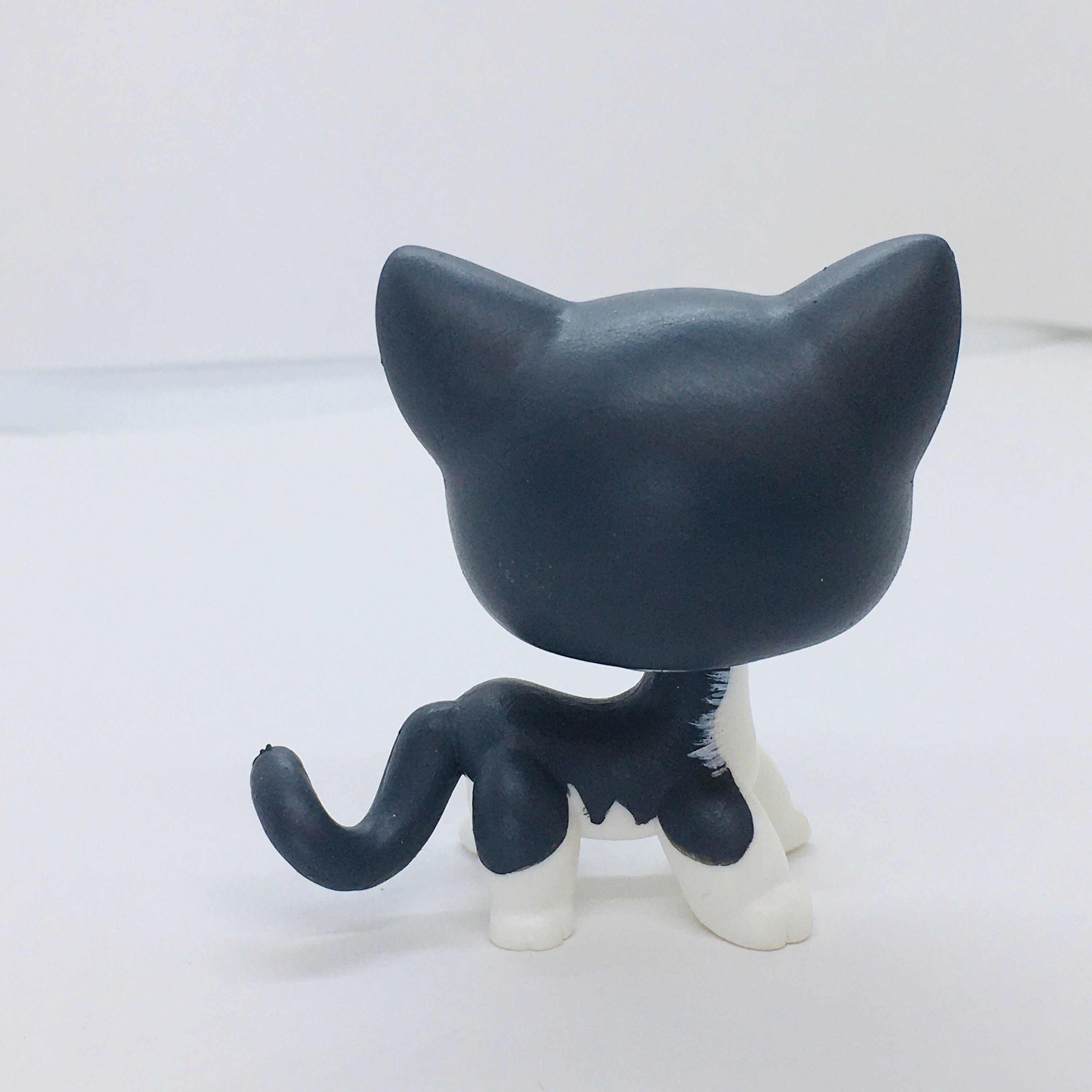 Littlest Pet Shop LPS Custom Christmas Lights Emo Shorthair Cat 