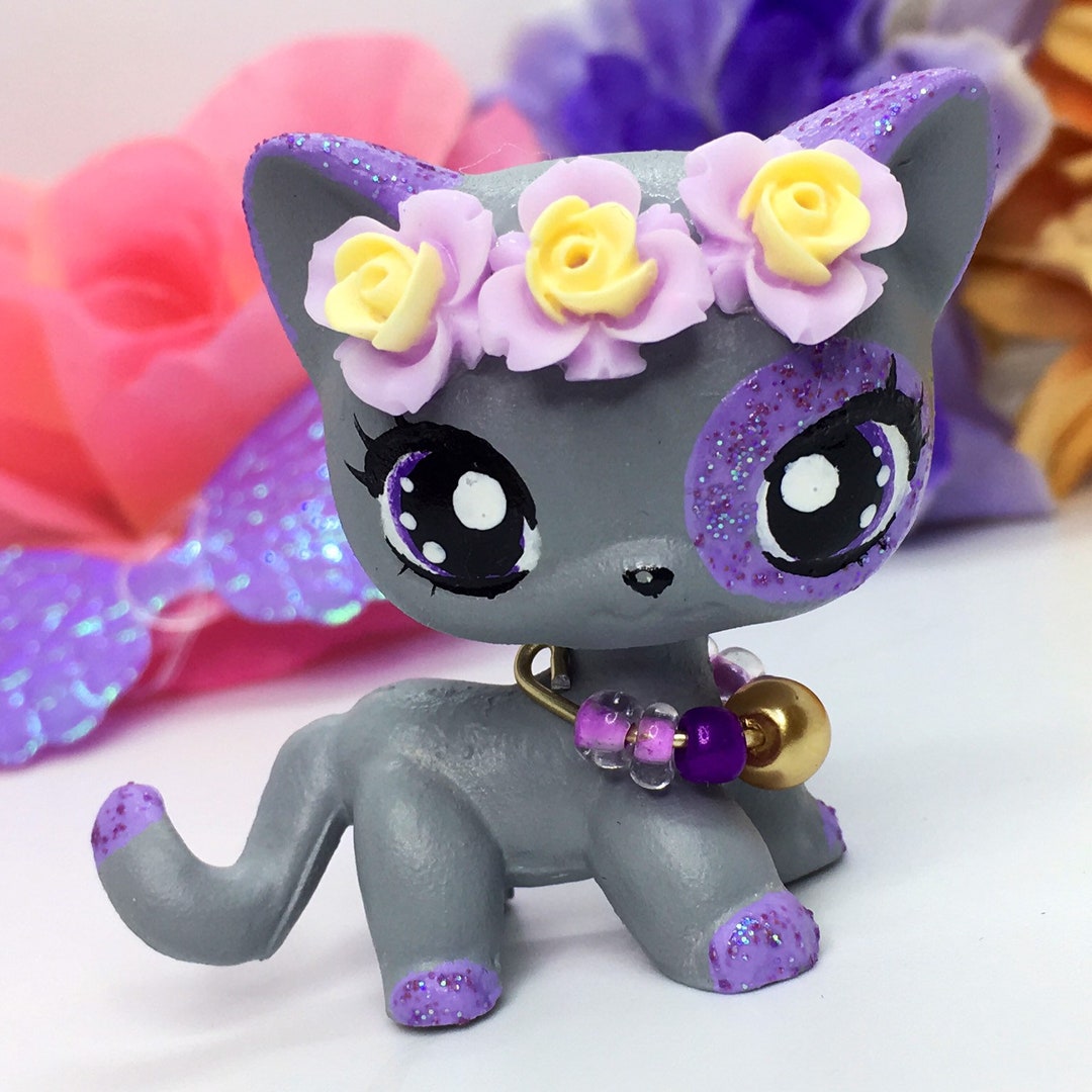 Littlest Pet Shop Cute Short Hair KITTY Cat Ooak Custom - Etsy