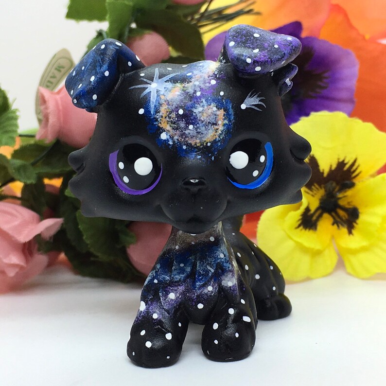 Littlest Pet Shop Cute Charming COLLIE DOG Galaxy Ooak Etsy Australia