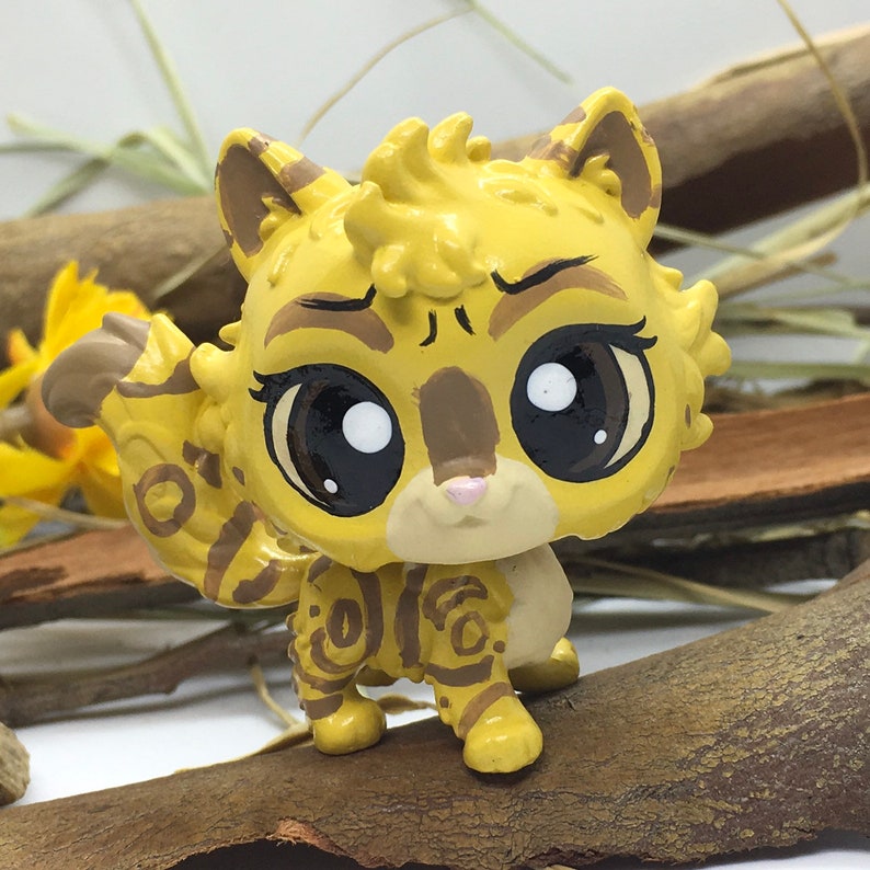 Littlest Pet Shop Cute BABY Warrior cats Ooak Custom with Etsy