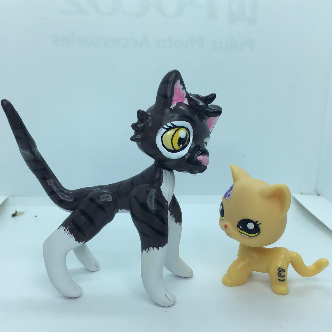 Littlest Pet Shop Cute Warrior cats Ooak Custom bigger than Etsy