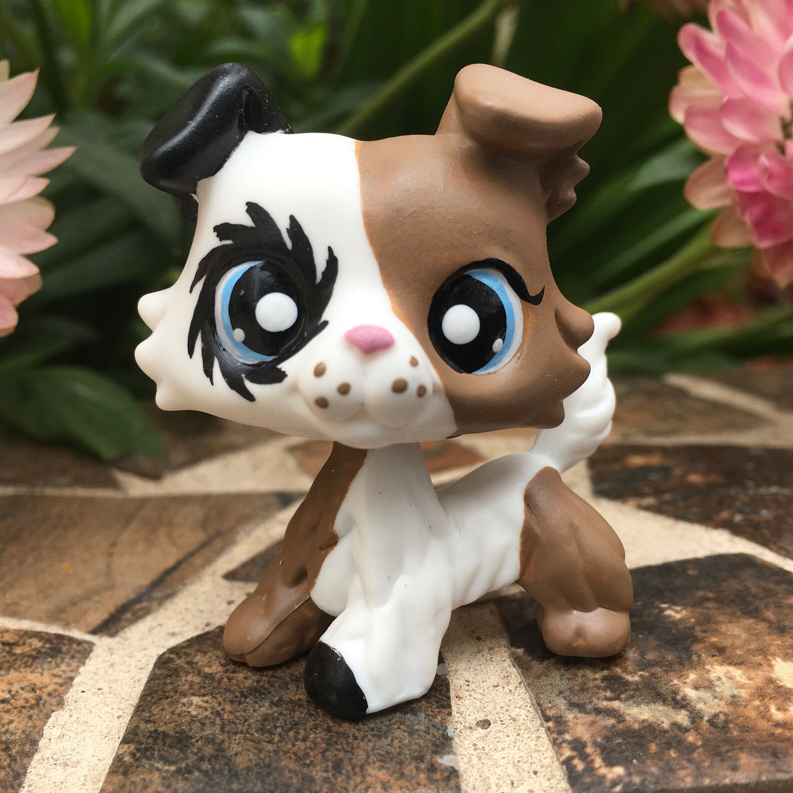 Littlest Pet Shop Cute Charming COLLIE DOG Ooak Custom W/ Etsy