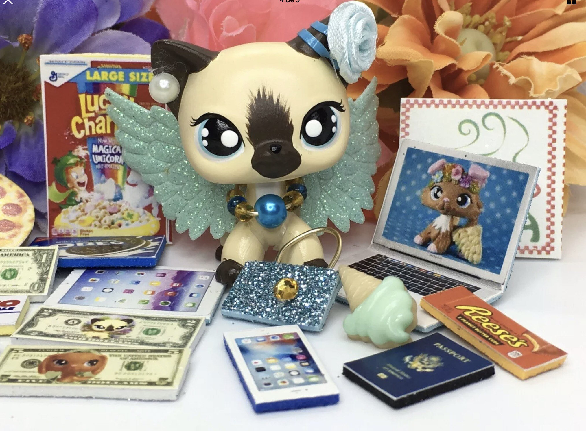 Lps Costom Littlest Pet Shop Custom A2 Wings & Accessories Lps PET NOT | Etsy