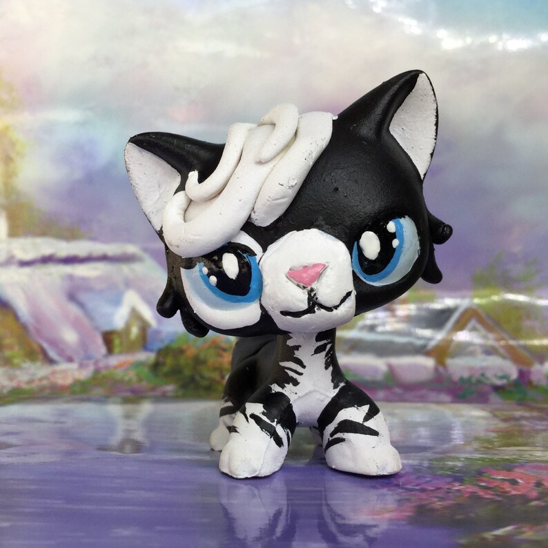 Littlest Pet Shop Cute Short Hair Warrior Cat Ooak Custom Etsy