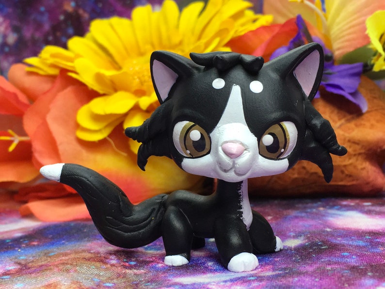 Littlest Pet Shop Cute Short Hair Warrior Cat Custom Ooak Etsy