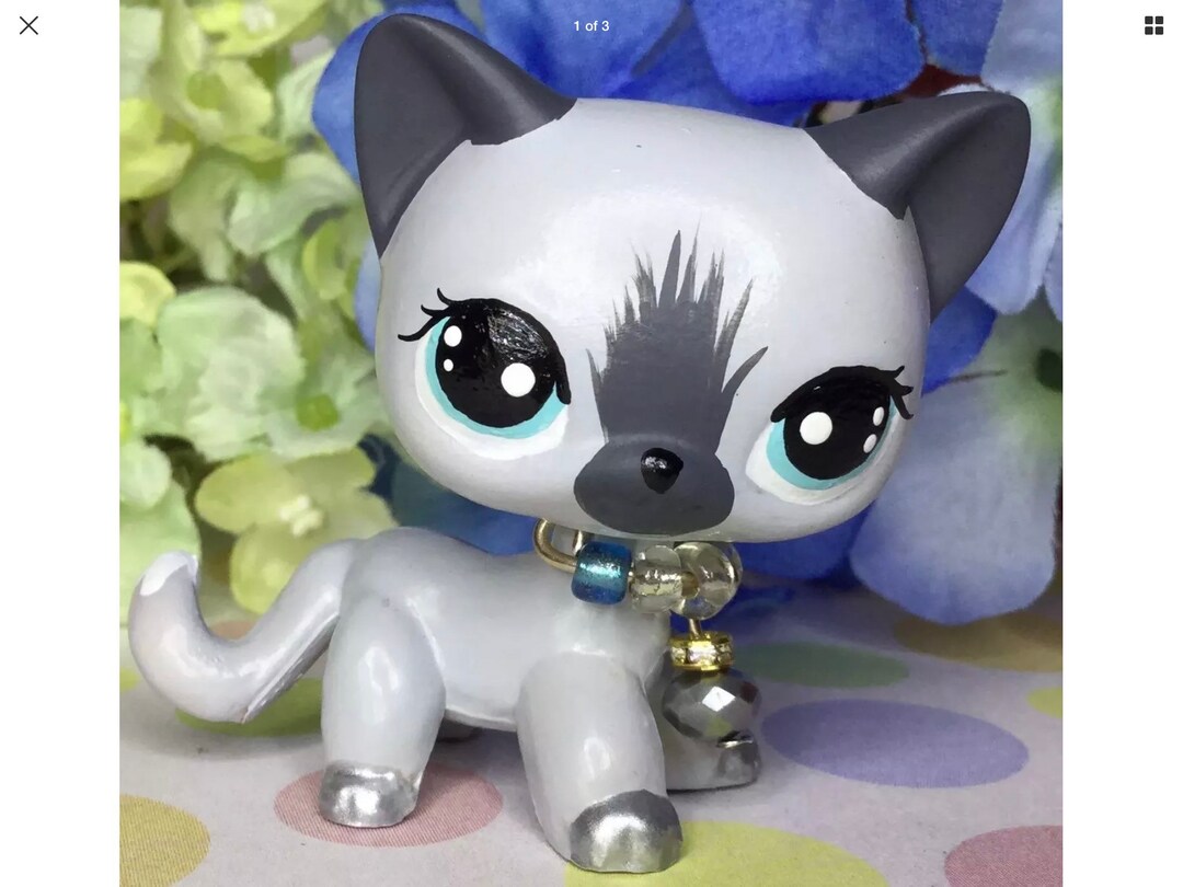 Littlest Pet Shop Cute, Short Hair, KITTY Cat Ooak Custom, Nice - Etsy