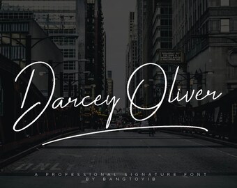 Handwritten font download, Digital font, Handwriting font, Signature font, Instant downloadable font, Cursive Font Download